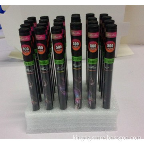 2014 newest dispoable 500puffs e cig/ecig with 280mah button/e hookah